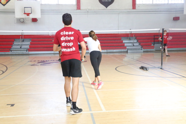 Badminton Faces off Against Miami Springs
