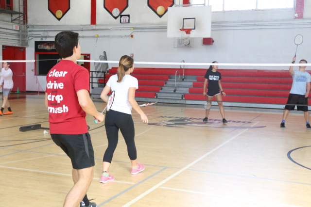 Badminton Faces off Against Miami Springs