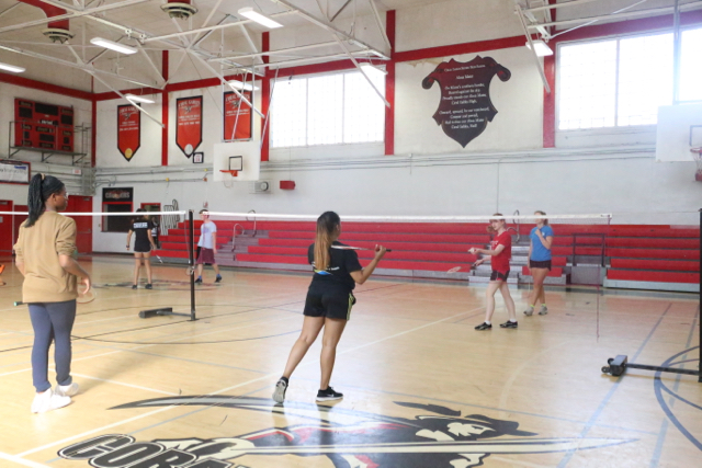 Badminton Faces off Against Miami Springs