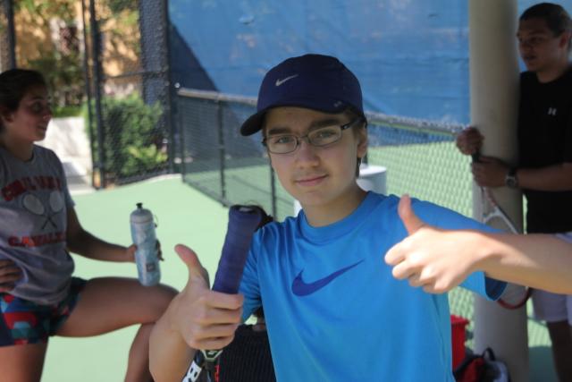 Cavaliers Take on Hialeah Thoroughbreds in Tennis Match