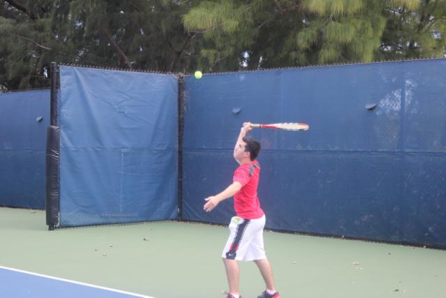 Cavaliers Take on Hialeah Thoroughbreds in Tennis Match
