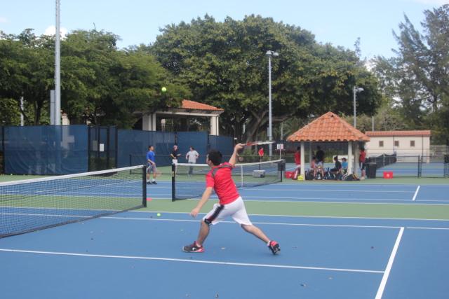 Cavaliers Take on Hialeah Thoroughbreds in Tennis Match