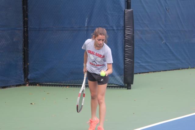 Cavaliers Take on Hialeah Thoroughbreds in Tennis Match