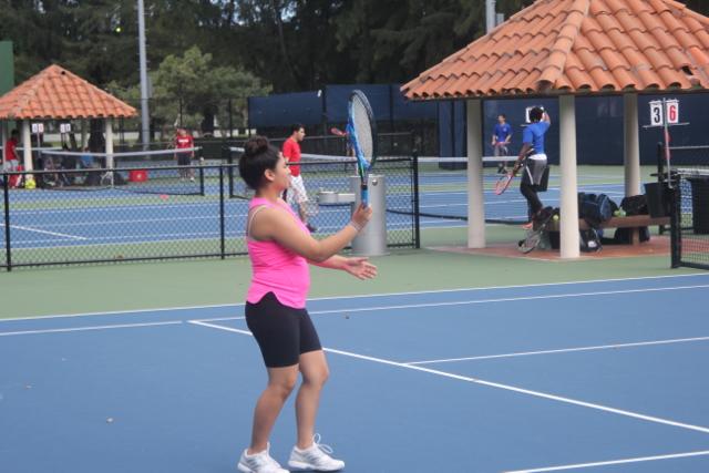 Cavaliers Take on Hialeah Thoroughbreds in Tennis Match