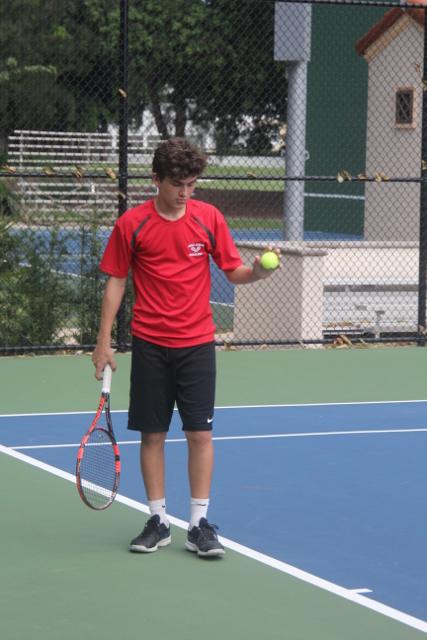 Cavaliers Take on Hialeah Thoroughbreds in Tennis Match