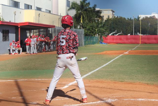 Gables+Baseball+vs+Miami+Beach