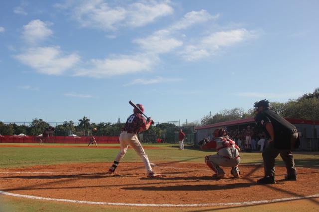 Gables+Baseball+vs+Miami+Beach