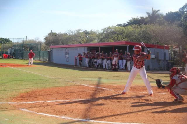 Gables+Baseball+vs+Miami+Beach