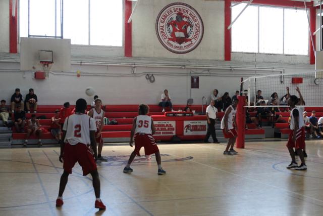 Boys Volleyball Strikes Up Against Coral Park