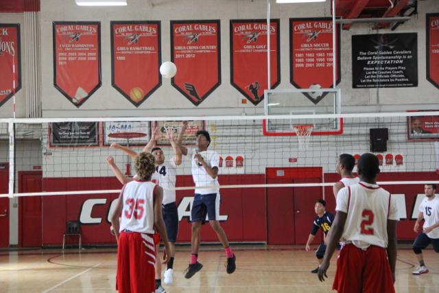 Boys Volleyball Strikes Up Against Coral Park