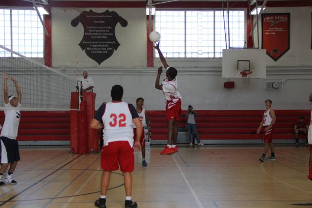 Boys Volleyball Strikes Up Against Coral Park