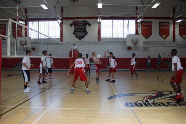 Boys Volleyball Strikes Up Against Coral Park