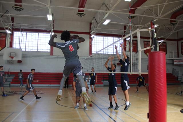 Boys Volleyball Strikes Up Against Coral Park