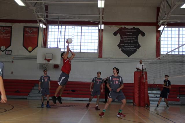 Boys Volleyball Strikes Up Against Coral Park