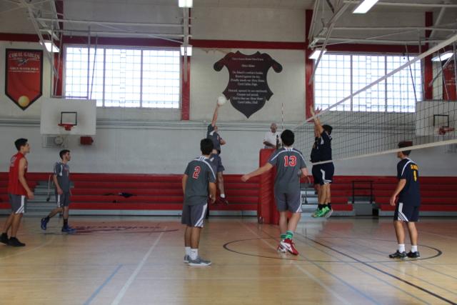 Boys Volleyball Strikes Up Against Coral Park