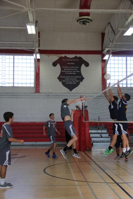Boys Volleyball Strikes Up Against Coral Park