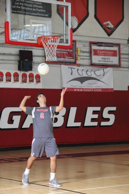 Boys Volleyball Strikes Up Against Coral Park