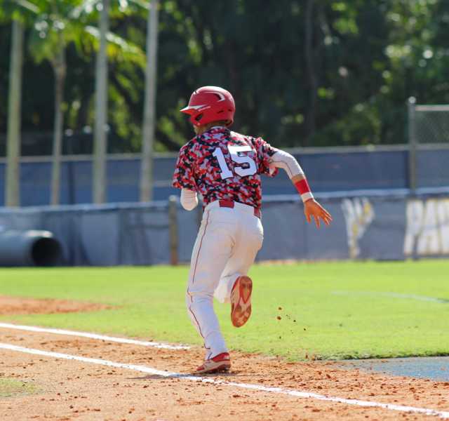 Cavaliers+Score+a+Home+Run+Against+Westland+Hialeah+Wildcats