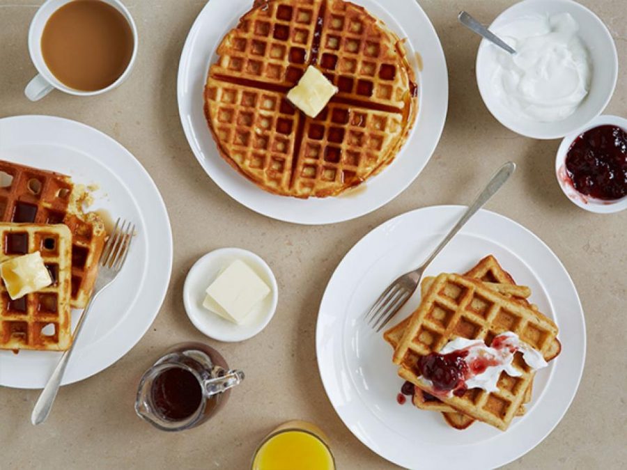 Ditch the panini press and start using a waffle maker!