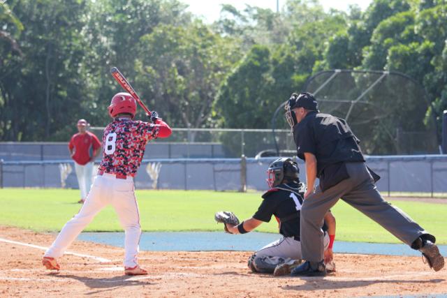 Cavaliers+Score+a+Home+Run+Against+Westland+Hialeah+Wildcats