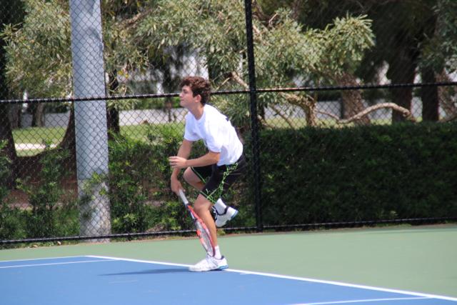 Gables+Tennis+Against+Miami+High