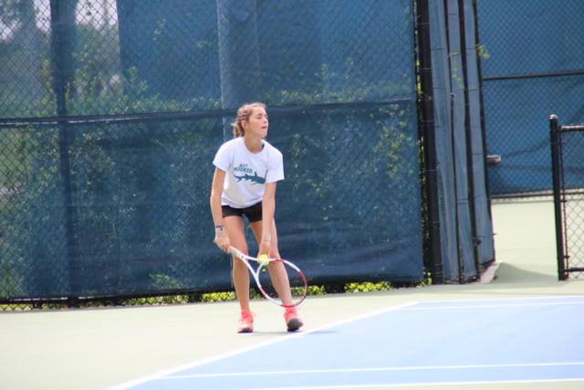 Gables Tennis Against Miami High
