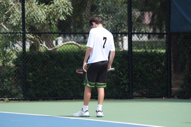 Gables Tennis Against Miami High