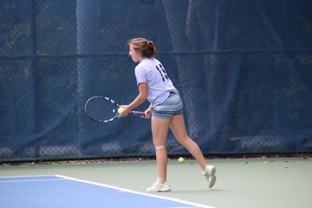 Gables Tennis Against Miami High