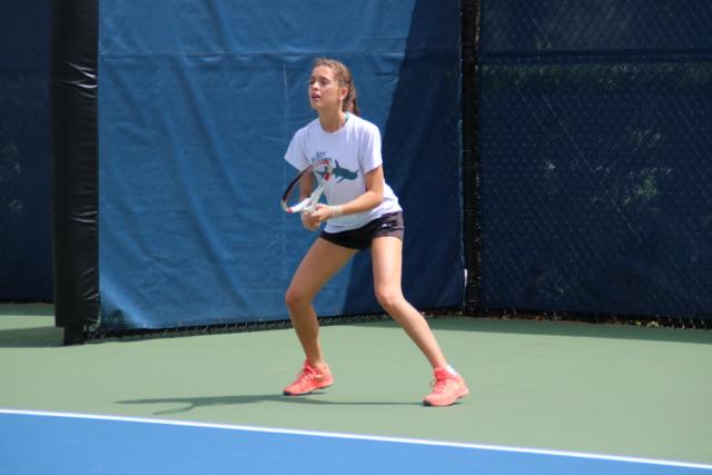 Gables Tennis Against Miami High