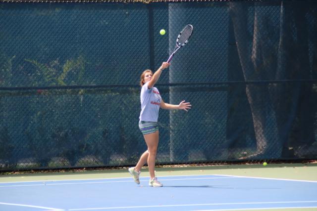 Gables Tennis Against Miami High