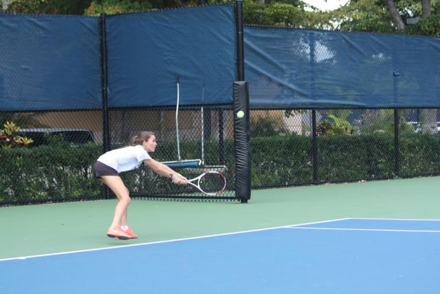 Gables Tennis Against Miami High
