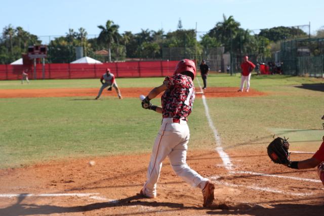 Gables+Baseball+vs+Miami+Beach