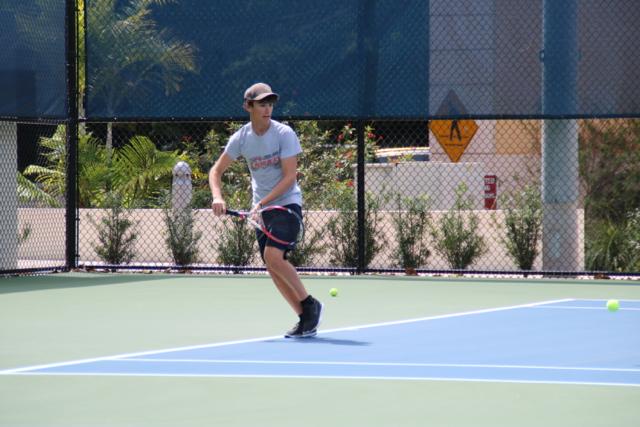 Gables Tennis Against Miami High