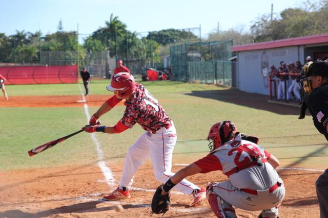 Gables+Baseball+vs+Miami+Beach