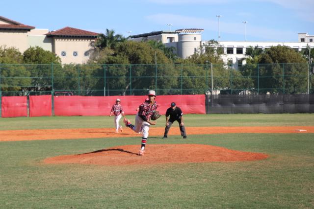 Gables+Baseball+vs+Miami+Beach