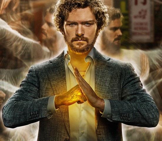 Iron Fist is seen using his superpowered fist which allows him to break through almost everything.