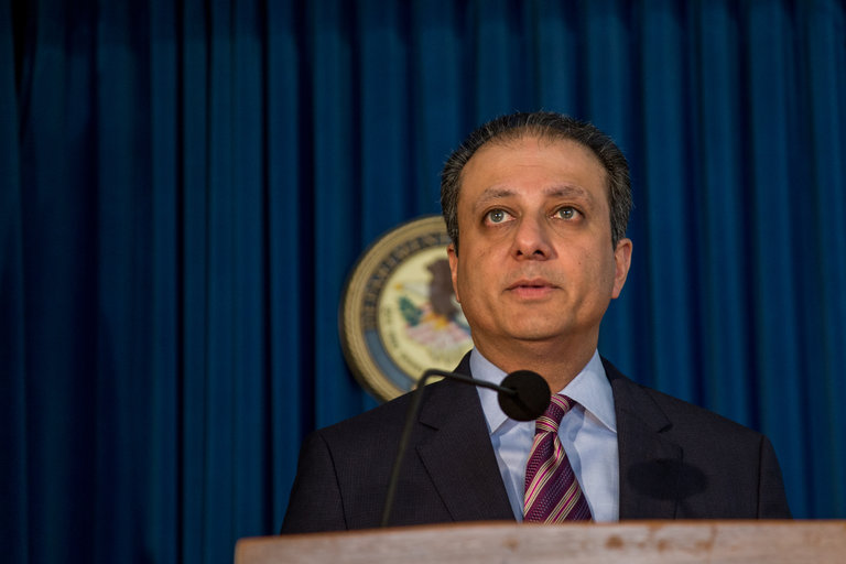 High-profile prosecuter, Preet Bharara, has been fired