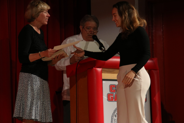 Outstanding Students Accept Prestigious Elsa Glazer Award