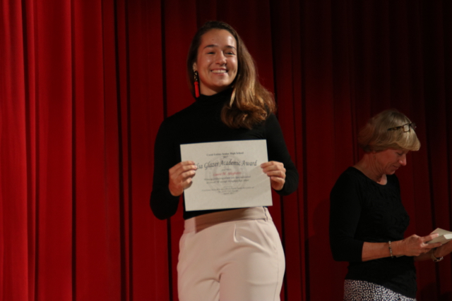 Outstanding Students Accept Prestigious Elsa Glazer Award