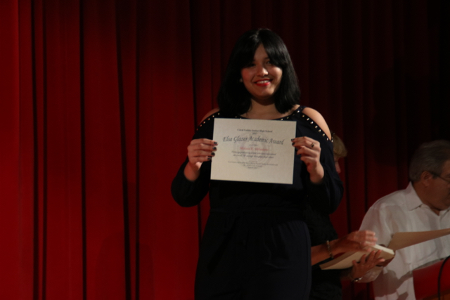 Outstanding Students Accept Prestigious Elsa Glazer Award