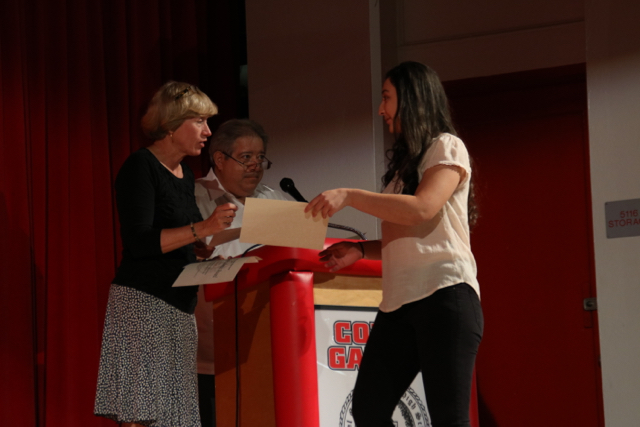 Outstanding Students Accept Prestigious Elsa Glazer Award