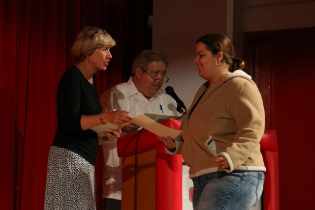 Outstanding Students Accept Prestigious Elsa Glazer Award