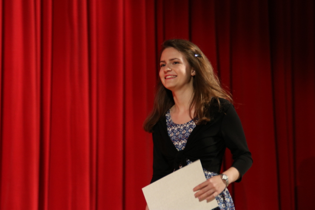 Outstanding Students Accept Prestigious Elsa Glazer Award