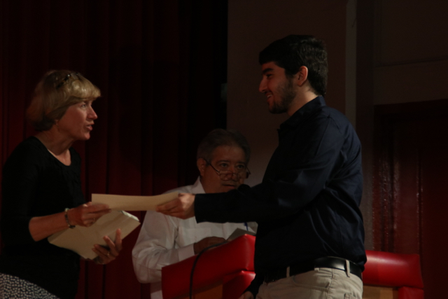 Outstanding Students Accept Prestigious Elsa Glazer Award