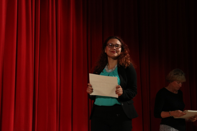 Outstanding Students Accept Prestigious Elsa Glazer Award