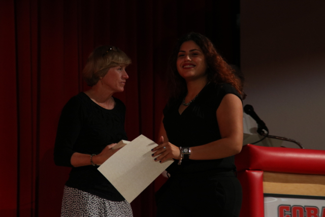 Outstanding Students Accept Prestigious Elsa Glazer Award