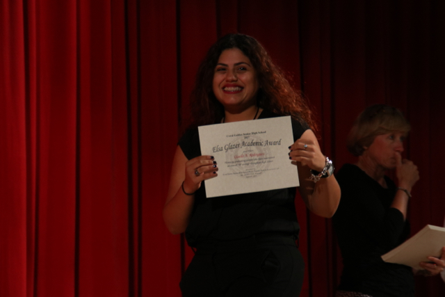 Outstanding Students Accept Prestigious Elsa Glazer Award
