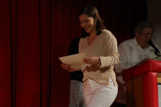 Outstanding Students Accept Prestigious Elsa Glazer Award