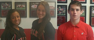 This week's athletes of the week are Aliana Bonilla, Natalie Regalado and Cavan Wilson.