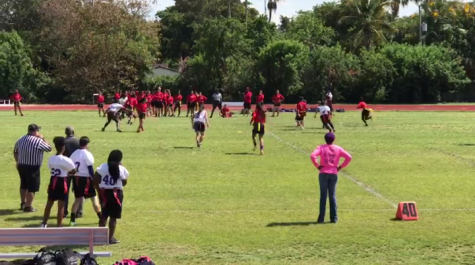 Although Gabless Flag Football team lost against Krop, the team is ready to go onto Districts. 